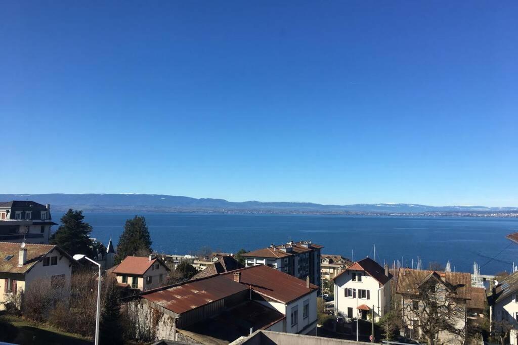 Apartmán Vue Lac Panoramique Évian-les-Bains Exteriér fotografie